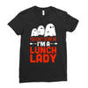 lunch lady Ladies Fitted T-Shirt