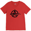 gun logo V-Neck Tee