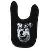 round neck dog wolf Baby Bibs
