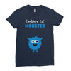 Creating a Lil Monster Baby Boy Ladies Fitted T-Shirt