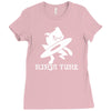 new ninja tune Ladies Fitted T-Shirt