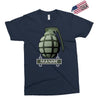 hand grenade military army Exclusive T-shirt