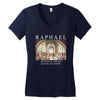 Raphael Scuola Di Atene Women's V-Neck T-Shirt