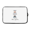 totes ma' goats Laptop sleeve