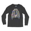 skeleton christmas tree Long Sleeve Shirts