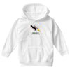 never give up poster Youth Hoodie