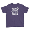 eat plants lift heavy Youth Tee