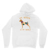 my boxer is my world Unisex Hoodie