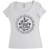 make today amazing Women's Triblend Scoop T-shirt
