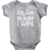 hip hop is how i live Baby Onesie