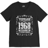 vintage made in 1968 perfectly aged a living legend V-Neck Tee