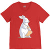 lucky (2) V-Neck Tee