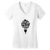 eat all you want Women's V-Neck T-Shirt