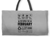 Born In February Weekender Totes