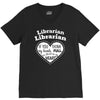 librarian if you my hands are full you should see my heart V-Neck Tee