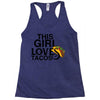 This Girl Loves Tacos Racerback Tank