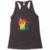 the magical kittencorn Racerback Tank