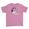 buffering  funny retro loading computer console fashion party Youth Tee