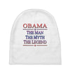 obama   the man   the myth   the legen Baby Beanies