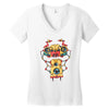 robo fan Women's V-Neck T-Shirt