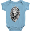 lion with crown Baby Bodysuit
