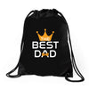The Best Dad Drawstring Bags