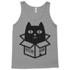 cats love boxes Tank Top