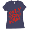 only the mad Ladies Fitted T-Shirt