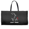 beauty and the beast Weekender Totes