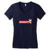 Snoopy Women's V-Neck T-Shirt