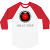 hello dave 2001 space odyssey 3/4 Sleeve Shirt