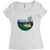 Way Down We Go Women's Triblend Scoop T-shirt