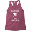 beast mode Racerback Tank
