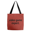 video game expert t shirt 3xl funny xbox ps3 nerdy geeky wii cod snipe Tote Bags