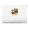 an amazing sand castle Accessory Pouches