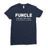 Funcle like Dad, Only Cooler Ladies Fitted T-Shirt
