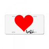 Besties Heart Family Matching License Plate