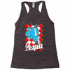 funny vespa chequer board, ideal gift or birthday present Racerback Tank