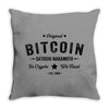 Bitcoin Satoshi Nakamoto In Crypto We Trust Throw Pillow