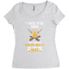 I Tried To Be Good Women's Triblend Scoop T-shirt