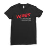 verbs Ladies Fitted T-Shirt