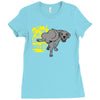 make your mark dog Ladies Fitted T-Shirt