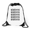Sisters Drawstring Bags