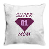 super mom 01 Throw Pillow