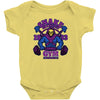 snake mountain gym Baby Bodysuit