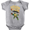 vegan pizza power Baby Bodysuit