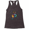 jake paul colorful Racerback Tank