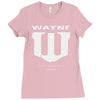 wayne enterprises batman caped crusader Ladies Fitted T-Shirt