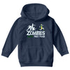 zombies hate fast food Youth Hoodie