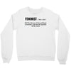 Feminist Noun Crewneck Sweatshirt